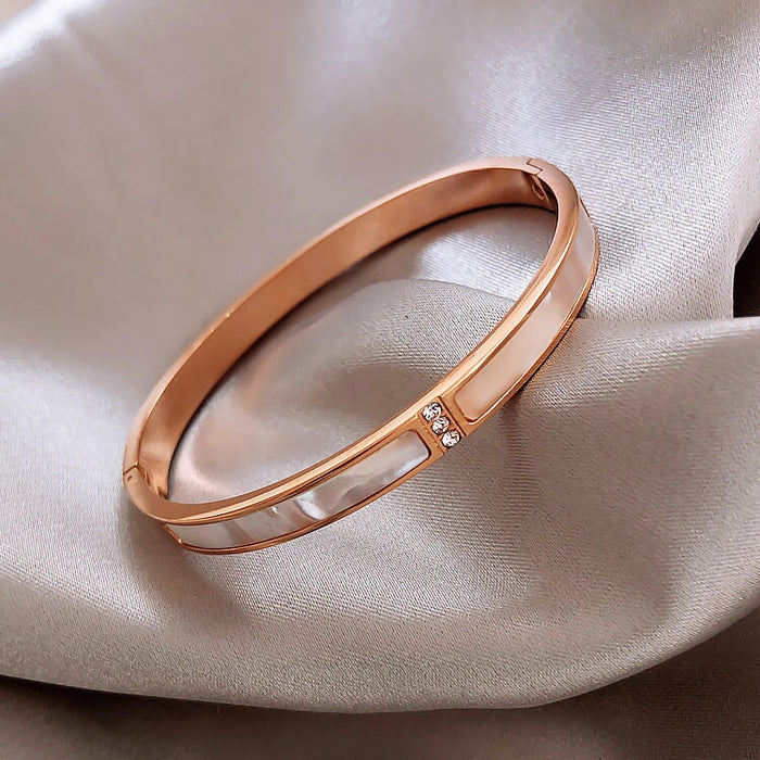 Wholesale shell gold bracelet JDC-BT-BaoY002 Bracelet 宝钰 1 Wholesale Jewelry JoyasDeChina Joyas De China