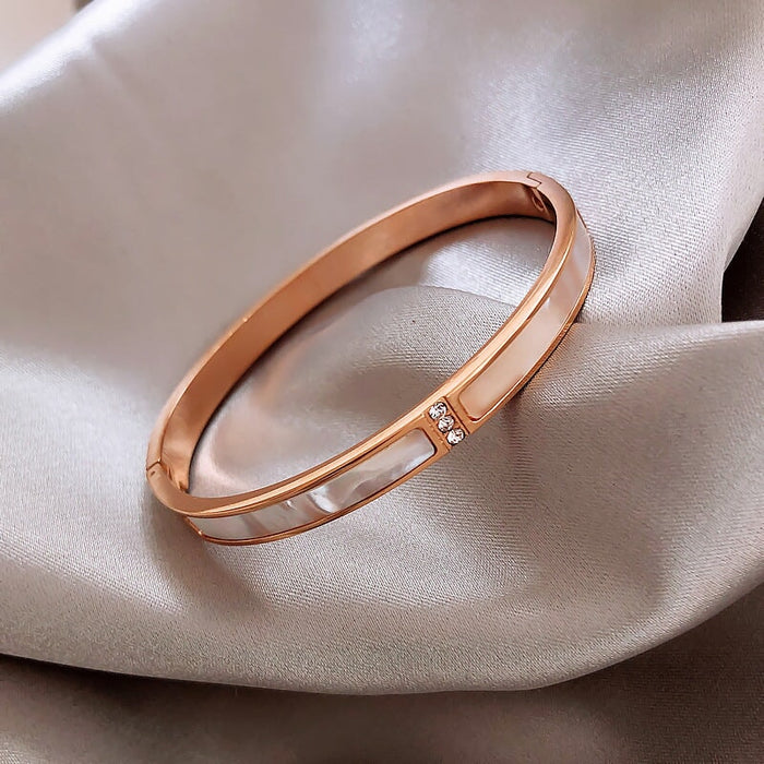Wholesale shell gold bracelet JDC-BT-BaoY002 Bracelet 宝钰 Wholesale Jewelry JoyasDeChina Joyas De China