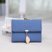 wholesale short hand wallet JDC-WT-Huob006 Wallet 霍珀 blue Wholesale Jewelry JoyasDeChina Joyas De China