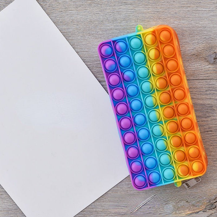 Wholesale Silicone Bubble Pen Case JDC-PB-Yah002 Pencil Bags 雅和 color Wholesale Jewelry JoyasDeChina Joyas De China