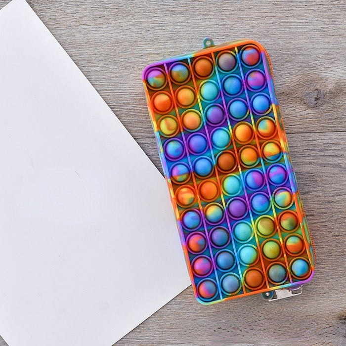 Wholesale Silicone Bubble Pen Case JDC-PB-Yah002 Pencil Bags 雅和 colorful Wholesale Jewelry JoyasDeChina Joyas De China