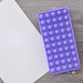 Wholesale Silicone Bubble Pen Case JDC-PB-Yah002 Pencil Bags 雅和 purple Wholesale Jewelry JoyasDeChina Joyas De China