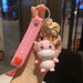 Wholesale Silicone Cow Keychain JDC-KC-SH002 Keychains 随和 2 Wholesale Jewelry JoyasDeChina Joyas De China