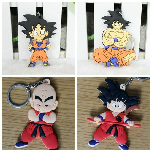 Wholesale Silicone Dragon Ball Keychain JDC-KC-MSD019 Keychains 萌时代 Wholesale Jewelry JoyasDeChina Joyas De China