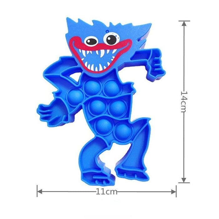 Wholesale Silicone Little Monster Big Blue Cat Decompression Fidgets Toy JDC-FT-ZhenH006 fidgets toy 臻豪 Wholesale Jewelry JoyasDeChina Joyas De China