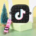 Wholesale silicone pink square type children's shoulder bag JDC-SD-Ruox003 Shoulder Bags 超级 Wholesale Jewelry JoyasDeChina Joyas De China