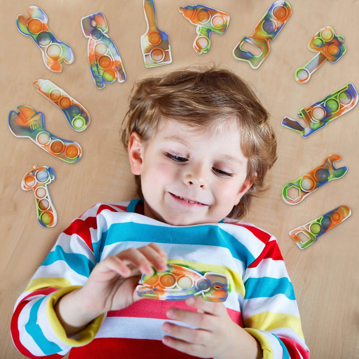 Wholesale Silicone Rainbow Finger Decompression Toys JDC-FT-HC033 fidgets toy 华创 Wholesale Jewelry JoyasDeChina Joyas De China