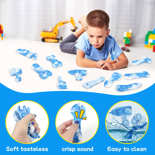 Wholesale Silicone Rainbow Finger Decompression Toys JDC-FT-HC033 fidgets toy 华创 Wholesale Jewelry JoyasDeChina Joyas De China