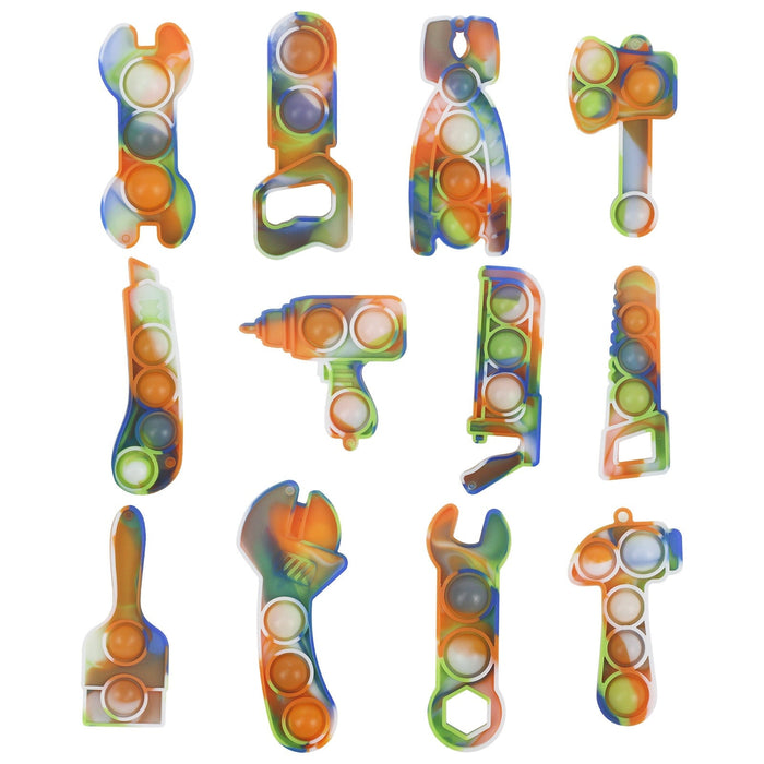 Wholesale Silicone Rainbow Finger Decompression Toys JDC-FT-HC033 fidgets toy 华创 green single Wholesale Jewelry JoyasDeChina Joyas De China