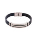 Wholesale silicone stainless steel bracelet JDC-BT-HongX002 Bracelet 宏祥 Wholesale Jewelry JoyasDeChina Joyas De China