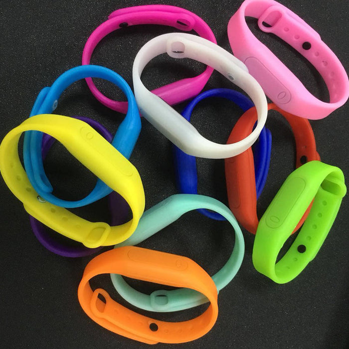 Wholesale Silicone Strap Silicone Mirror Kids Push Button Electronic Watch JDC-WH-Jinj037 Watch 金嘉 Wholesale Jewelry JoyasDeChina Joyas De China