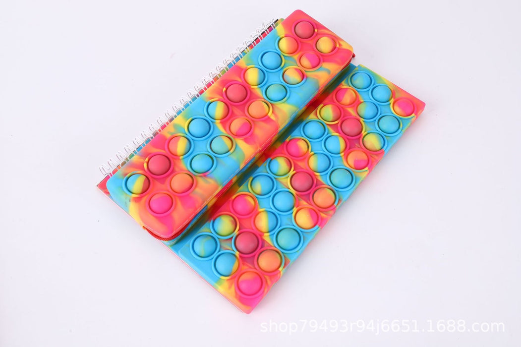 Wholesale silicone student pencil case notebook JDC-PB-Yah001 Pencil Bags 雅和 Wholesale Jewelry JoyasDeChina Joyas De China