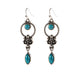 Wholesale silver alloy Bohemian Earrings JDC-ES-Saip012 Earrings 赛蒲 Wholesale Jewelry JoyasDeChina Joyas De China