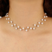 Bulk Jewelry Wholesale silver alloy pearl neck with short necklaces JDC-NE-C001 Wholesale factory from China YIWU China