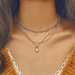 Bulk Jewelry Wholesale silver alloy Pentagram jewelry chain necklace JDC-NE-C006 Wholesale factory from China YIWU China