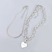 Wholesale Silver Alloy Plating Necklace JDC-NE-JL204 Necklaces 氿乐 Wholesale Jewelry JoyasDeChina Joyas De China