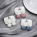 Wholesale Silver Needle Alloy Plush Rose Flower Hair Ball Earrings JDC-ES-GSMDD026 Earrings 萌豆豆 Wholesale Jewelry JoyasDeChina Joyas De China