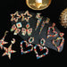 Wholesale Silver Rhinestone Steel Pin Earrings JDC-ES-ZhanS001 Earrings 瞻盛 Wholesale Jewelry JoyasDeChina Joyas De China