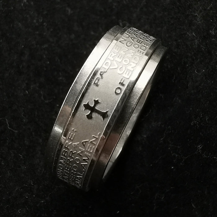 Wholesale silver stainless steel ring JDC-RS-Xuy031 Rings 旭颖 Corrosion turning ring 17 Wholesale Jewelry JoyasDeChina Joyas De China