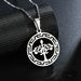 Wholesale silver Stainless Steel Tree of Life Necklace JDC-NE-RXSFL005 Necklaces JoyasDeChina Style f steel Wholesale Jewelry JoyasDeChina Joyas De China