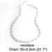 Bulk Jewelry Wholesale silver titanium Cuban Necklaces JDC-NE-AS258 Wholesale factory from China YIWU China