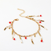 Bulk Jewelry Wholesale simple round piece multi-colored beaded beaded chain  	JDC-AS-e032 Wholesale factory from China YIWU China