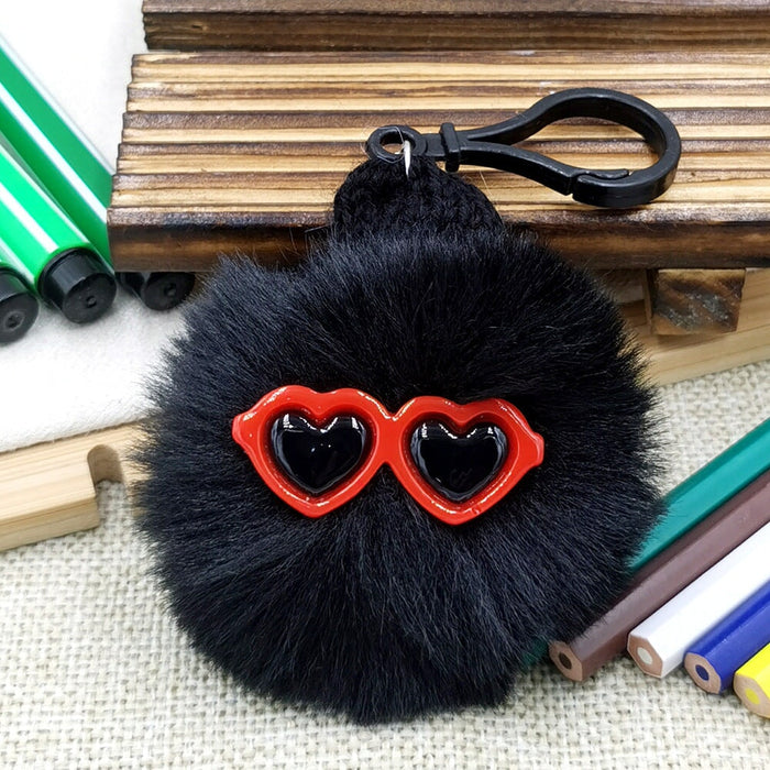 Wholesale small briquette plush keychain JDC-KC-QiShi008 Keychains 奇释 Wholesale Jewelry JoyasDeChina Joyas De China