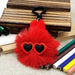 Wholesale small briquette plush keychain JDC-KC-QiShi008 Keychains 奇释 Wholesale Jewelry JoyasDeChina Joyas De China