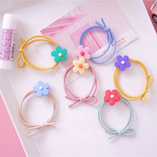 Bulk Jewelry Wholesale small daisy band hair rope JDC-HS-K055 Wholesale factory from China YIWU China