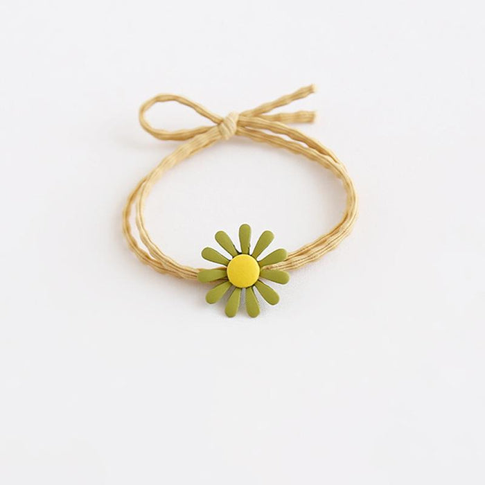 Bulk Jewelry Wholesale small daisy band hair rope JDC-HS-K055 Wholesale factory from China YIWU China