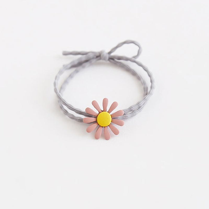 Bulk Jewelry Wholesale small daisy band hair rope JDC-HS-K055 Wholesale factory from China YIWU China