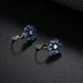 Wholesale small flower colorful zircon earrings MOQ≥2 JDC-ES-Kas001 Earrings 卡诗 Wholesale Jewelry JoyasDeChina Joyas De China