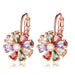 Wholesale small flower colorful zircon earrings MOQ≥2 JDC-ES-Kas001 Earrings 卡诗 colored diamond MOQ2 Wholesale Jewelry JoyasDeChina Joyas De China