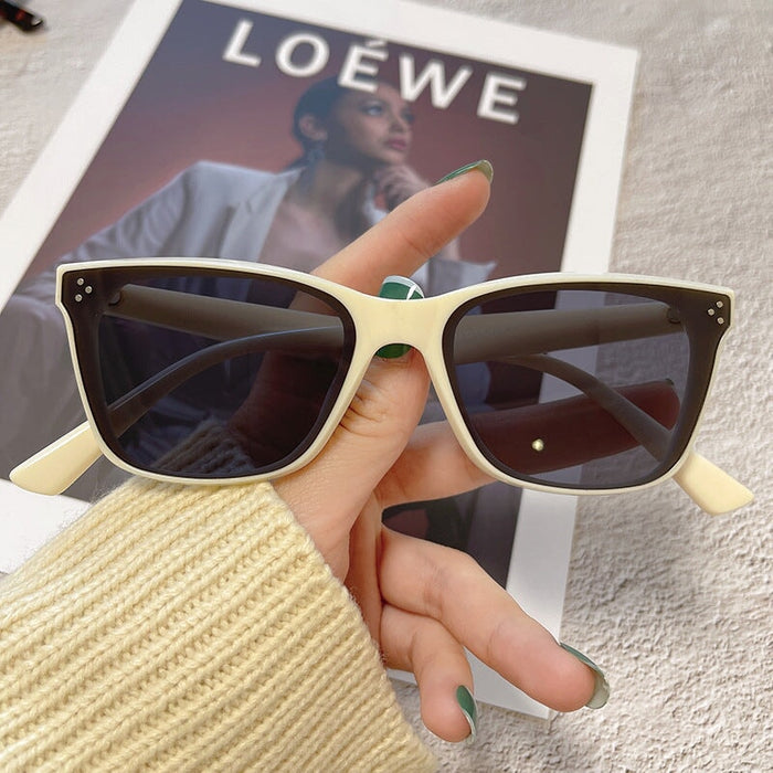 Wholesale small frame cat's eye red fashion sunglasses JDC-SG-JinF038 Sunglasses 季丰 Wholesale Jewelry JoyasDeChina Joyas De China