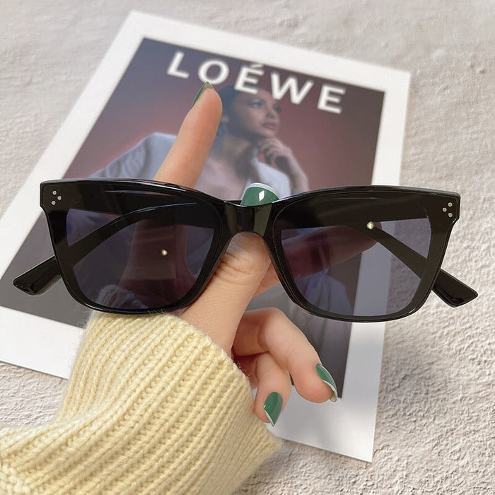 Wholesale small frame cat's eye red fashion sunglasses JDC-SG-JinF038 Sunglasses 季丰 Wholesale Jewelry JoyasDeChina Joyas De China