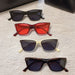 Wholesale small frame cat's eye red fashion sunglasses JDC-SG-JinF038 Sunglasses 季丰 Wholesale Jewelry JoyasDeChina Joyas De China
