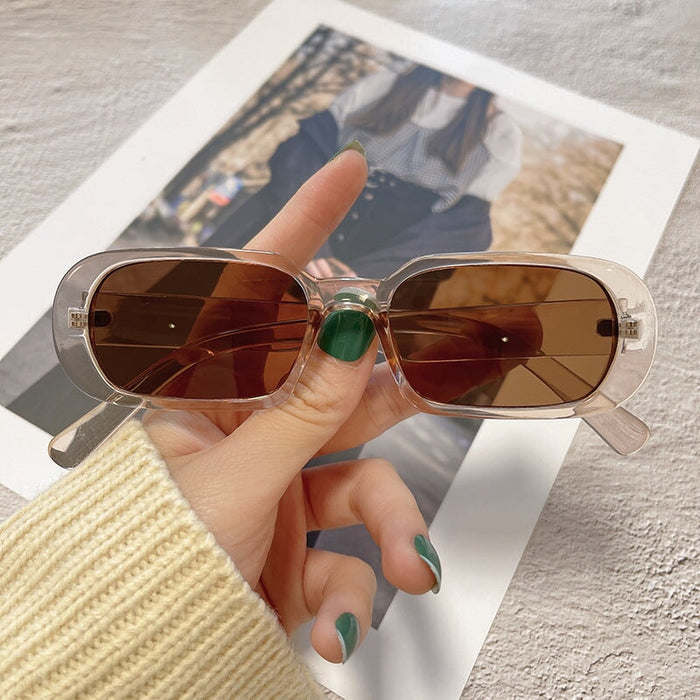 Wholesale small frame retro round sunglasses JDC-SG-JinF033 Sunglasses 季丰 COFFE1 Wholesale Jewelry JoyasDeChina Joyas De China
