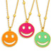 Wholesale smile expression hip hop punk neckchain JDC-NE-AS570 Necklaces 翱昇 Wholesale Jewelry JoyasDeChina Joyas De China