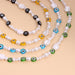 Wholesale smiling face expression pearl necklace Bohemian Necklace JDC-NE-YinH003 Necklaces 颖皓 Wholesale Jewelry JoyasDeChina Joyas De China