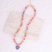 Wholesale Soft Ceramic Colored Boho Necklace JDC-NE-Bingm016 necklaces 冰萌 3# blue Wholesale Jewelry JoyasDeChina Joyas De China