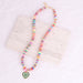 Wholesale Soft Ceramic Colored Boho Necklace JDC-NE-Bingm016 necklaces 冰萌 5# green Wholesale Jewelry JoyasDeChina Joyas De China