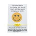 Wholesale soft ceramic resin heart-shaped smiley face knit bracelet JDC-BT-LanT016 Bracelet 阆天 Wholesale Jewelry JoyasDeChina Joyas De China