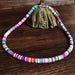 Wholesale soft pottery beach storm Simia Necklace JDC-NE-YinH008 Necklaces 颖皓 Wholesale Jewelry JoyasDeChina Joyas De China