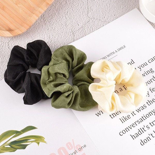 Bulk Jewelry Wholesale solid cloth Hair Scrunchies JDC-HS-K089 Wholesale factory from China YIWU China