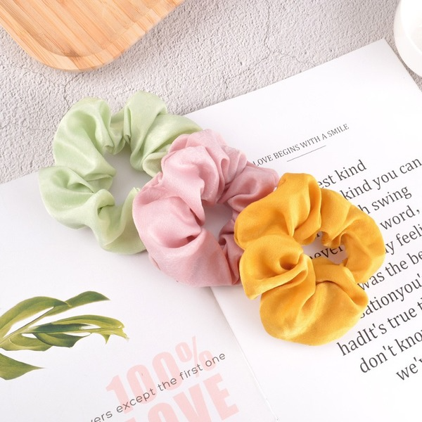 Bulk Jewelry Wholesale solid cloth Hair Scrunchies JDC-HS-K089 Wholesale factory from China YIWU China