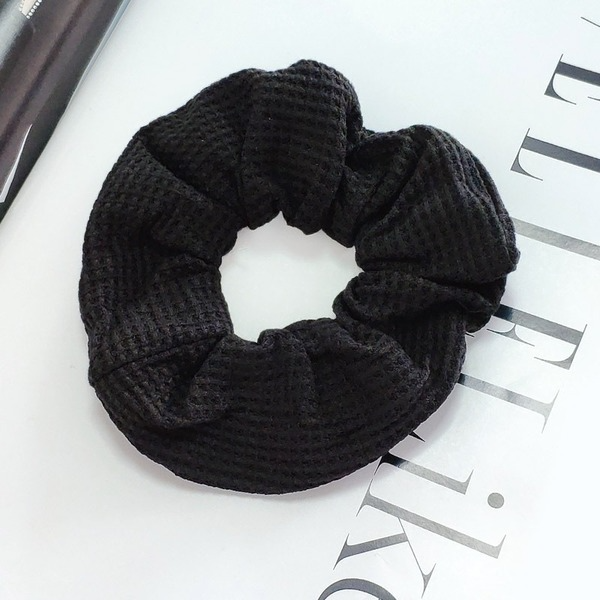 Bulk Jewelry Wholesale solid color fabric Hair Scrunchies JDC-HS-K059 Wholesale factory from China YIWU China