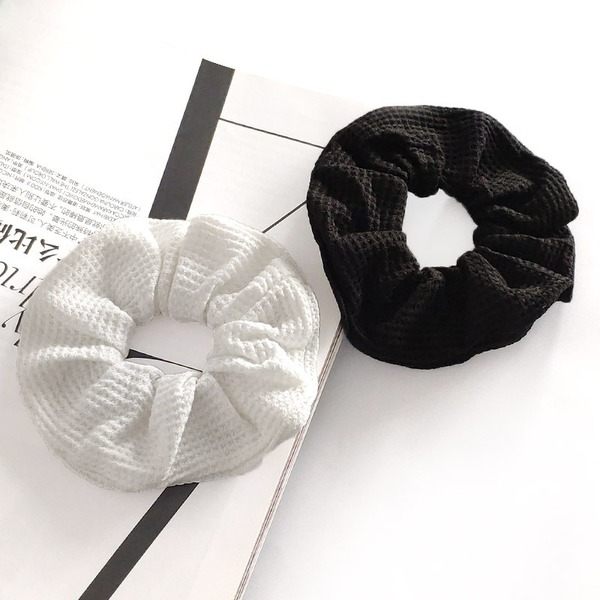 Bulk Jewelry Wholesale solid color fabric Hair Scrunchies JDC-HS-K059 Wholesale factory from China YIWU China
