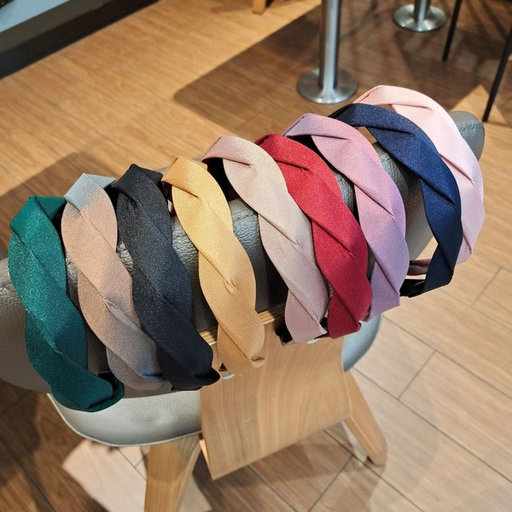 Bulk Jewelry Wholesale  Solid color wave hairband JDC-HD-O009 Wholesale factory from China YIWU China