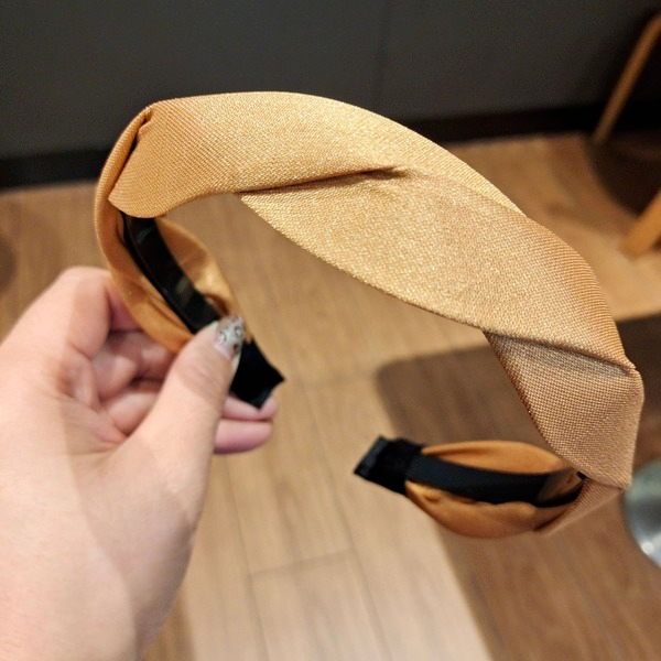 Bulk Jewelry Wholesale  Solid color wave hairband JDC-HD-O009 Wholesale factory from China YIWU China