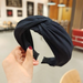 Bulk Jewelry Wholesale solid color wide-brimmed fabric hair hoopsJDC-HD-O049 Wholesale factory from China YIWU China